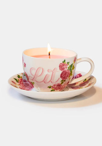 Afternoon Lit-Tea Candle