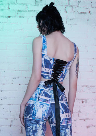 Making A Monster Corset Top