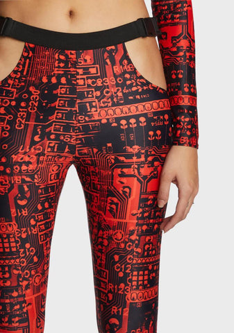 Error Cut-Out Leggings