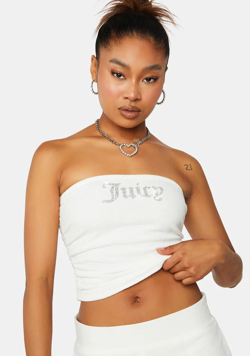 Cream Soda Bling Tube Top