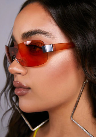 Molly Orange Sunglasses