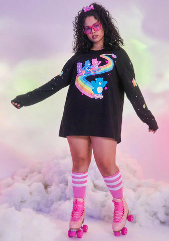 Truly Planet Care Oversized Graphic Tee