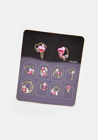 Diva Go Glam Nail Art Decals