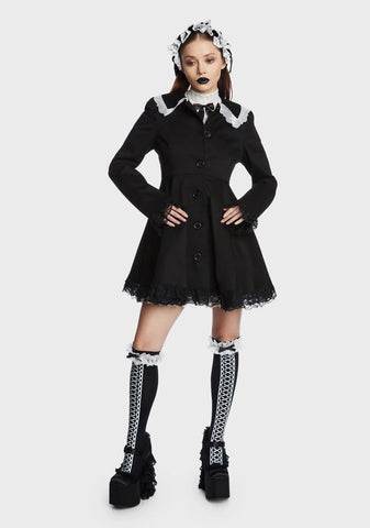 Desperate Pursuit Ruffled Jacket