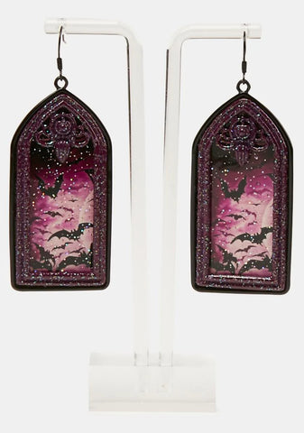 See With Sound Holographic Earrings