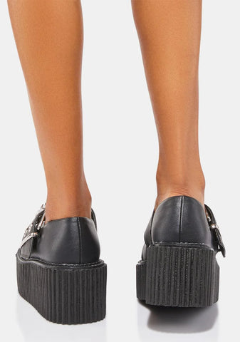 Creeper-230 Platform Mary Janes