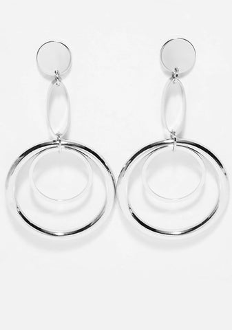 On Target Drop Earrings