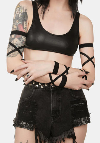 Blackout Brazen Body Ribbon Wrap