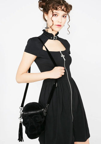 Velvet Grave Digger Handbag