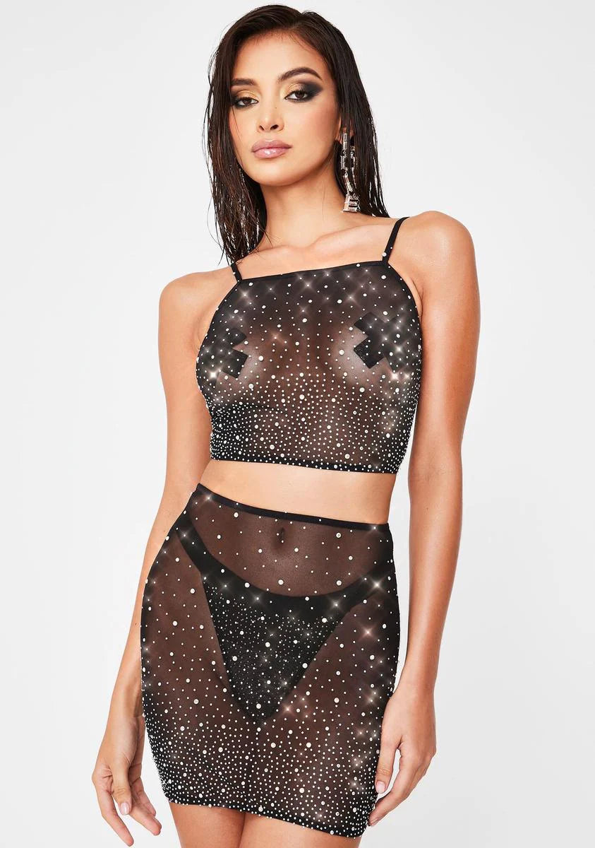 Stars In Their Eyes Skirt Set