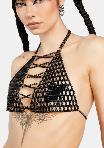 Nomadic Wanderer Beaded Bra Top