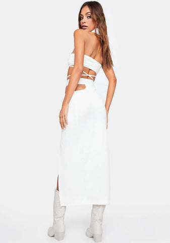 Angel In The Headlines Midi Skirt Set