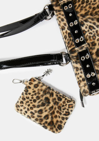 Jungle Palace Leopard Tote Bag