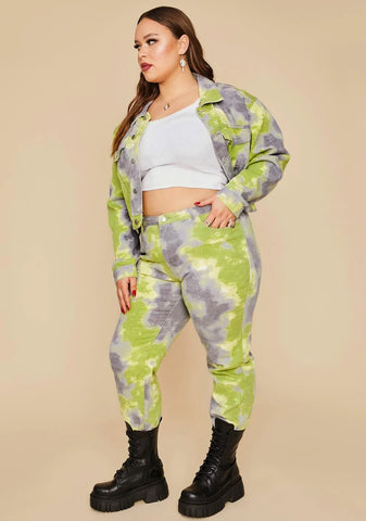 Wild Eyes Of Envy Tie Dye Jeans