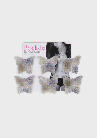 Bling Butterfly 6 Pack Mini Pasties