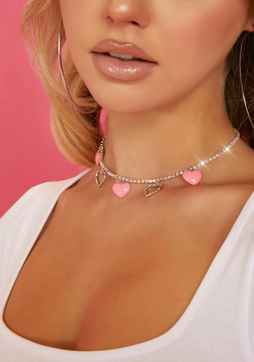 Sweet Nothings Rhinestone Choker