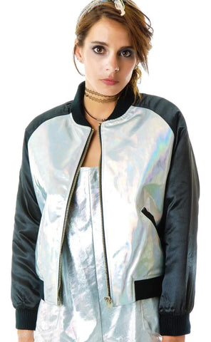 Holo Bomber Jacket