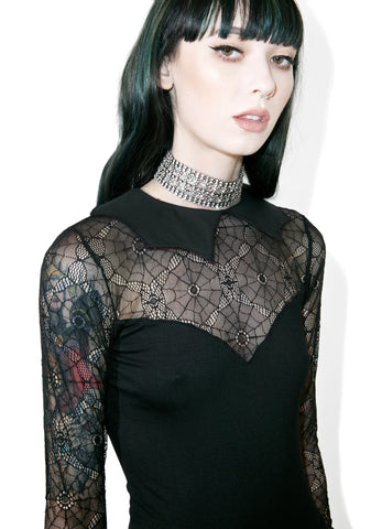 Salvation Lace Skater Dress