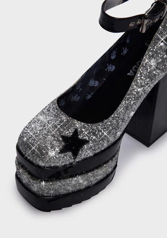 Rock N' Roll Platform Heels