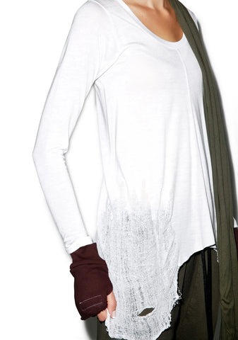 Y Shred Sweater - Black