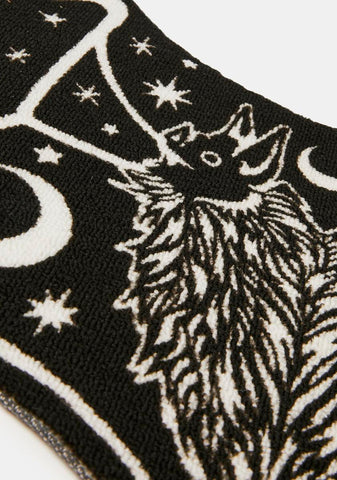 Bat And Moons Rug