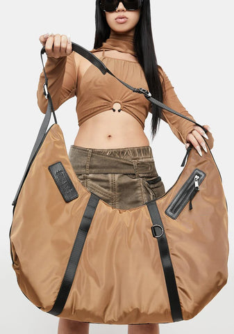 Atmosphere Oversized Crescent Tote Bag