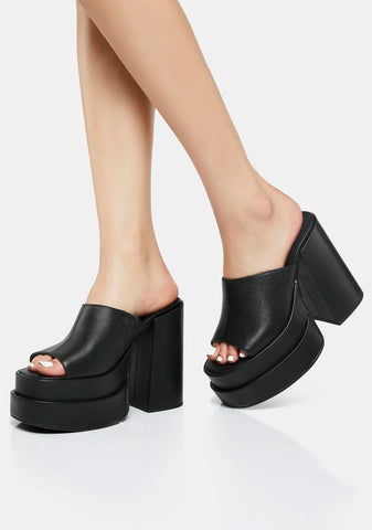 Cagey Platform Heels