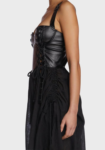 Echo Corset Maxi Dress