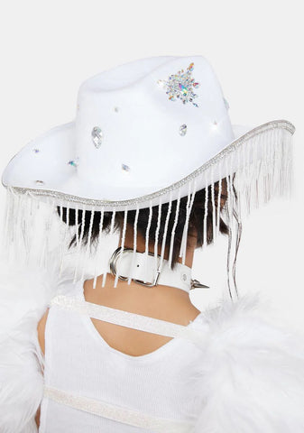 Pearl Dusty Fanfare Rhinestone Cowboy Hat