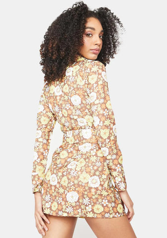 Juicy She's Everywhere Floral Mini Dress