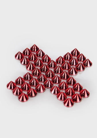 Red SubZero Stud X Pasties