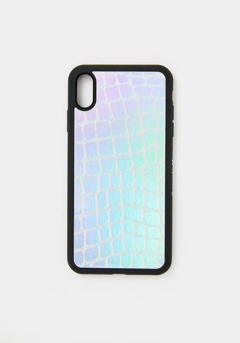 Holographic Croc IPhone Case