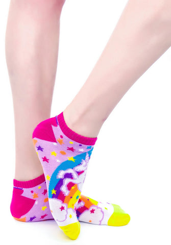 Unicorns N' Rainbows Ankle Socks