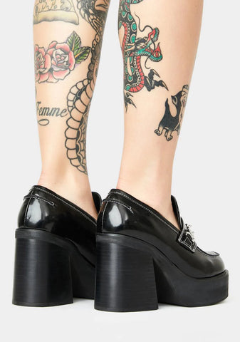 There She Goes Platform Loafers