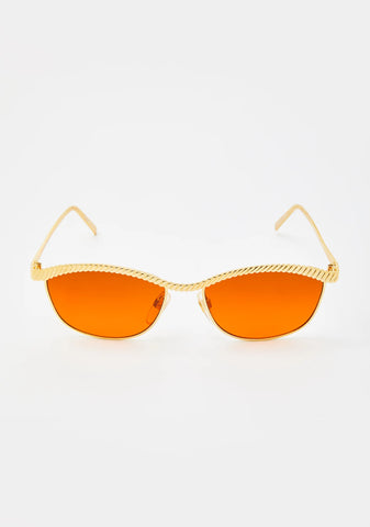 Dawn Gold Sunglasses