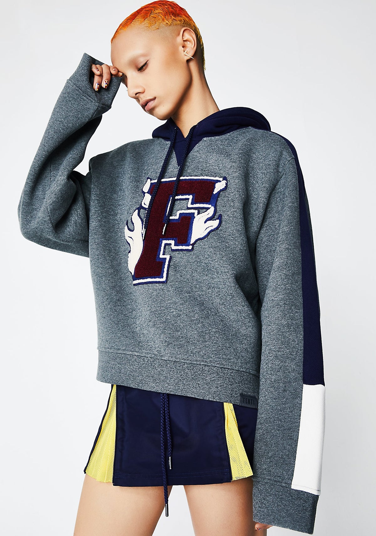 FENTY PUMA By Rihanna Hooded Panel Sweatshirt