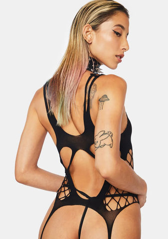 Happy Hour Fishnet Body Stocking