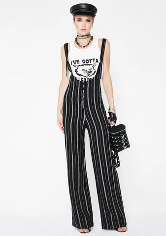 Killer Instincts Striped Jumpsuit