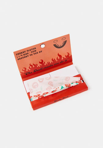Lucky Devil Cherry Flavor Rolling Papers
