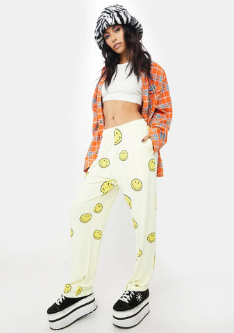 Smiley Soft Knit Pants