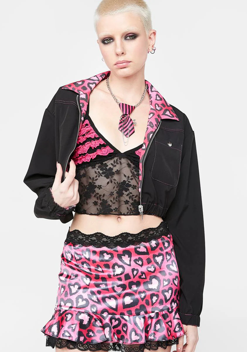 Hello Heartache Reversible Jacket