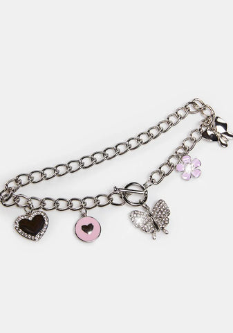 My Lucky Charm Butterfly Choker