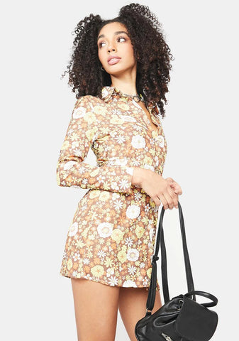 Juicy She's Everywhere Floral Mini Dress