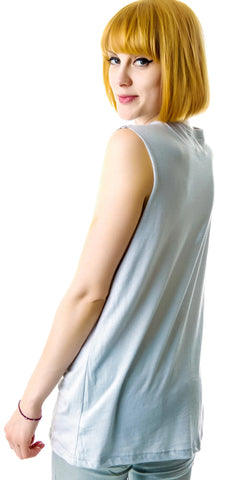 Unicorn Sparkles Tank - Light Gray