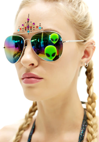 Martian Aviator Sunglasses