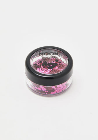 Dark Rose Bio Chunky Glitter