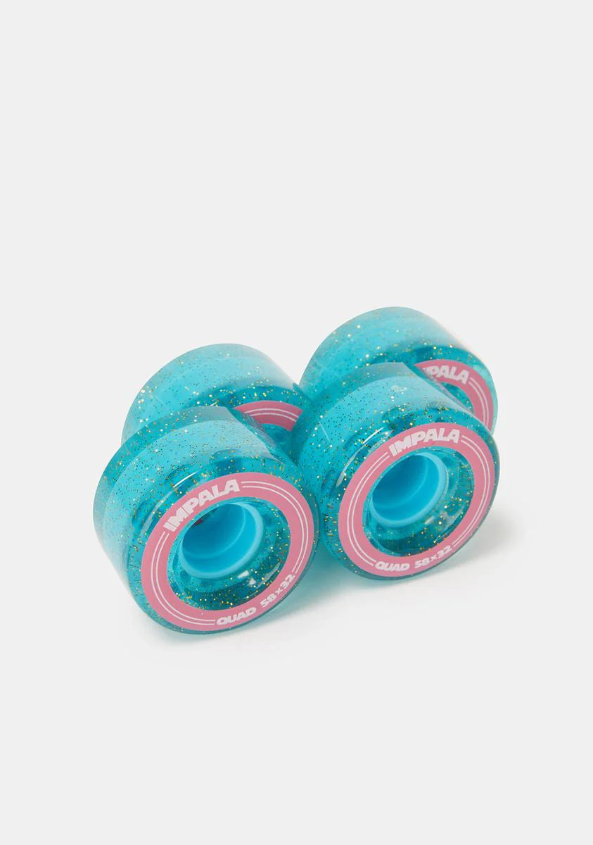 Holographic Glitter 4 Pack Quad Wheels