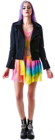 Neoprene Moto Jacket