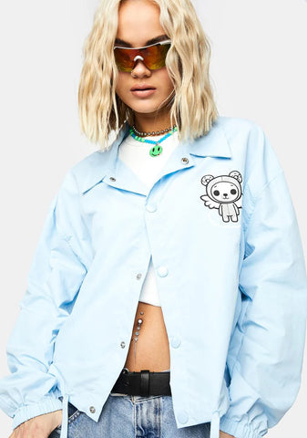 Iridescent Angel Coach Jacket