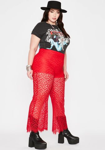 Hot Divine Desert Days Lace Pants